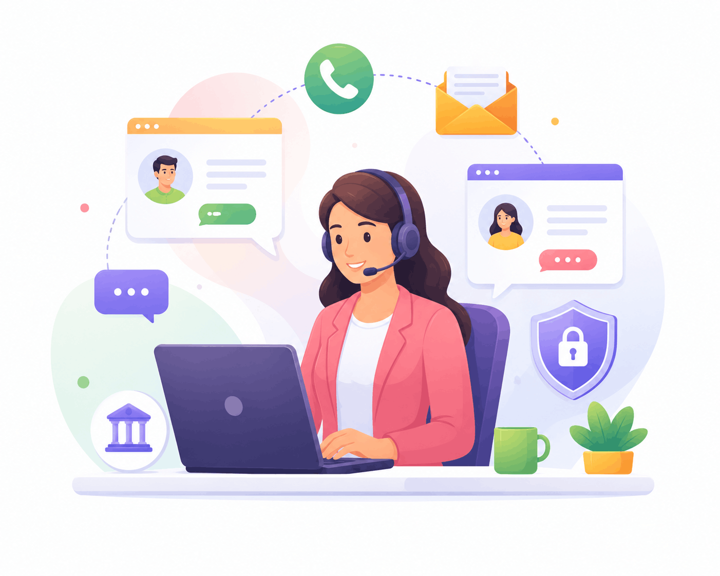 UtsabPay contact support illustration